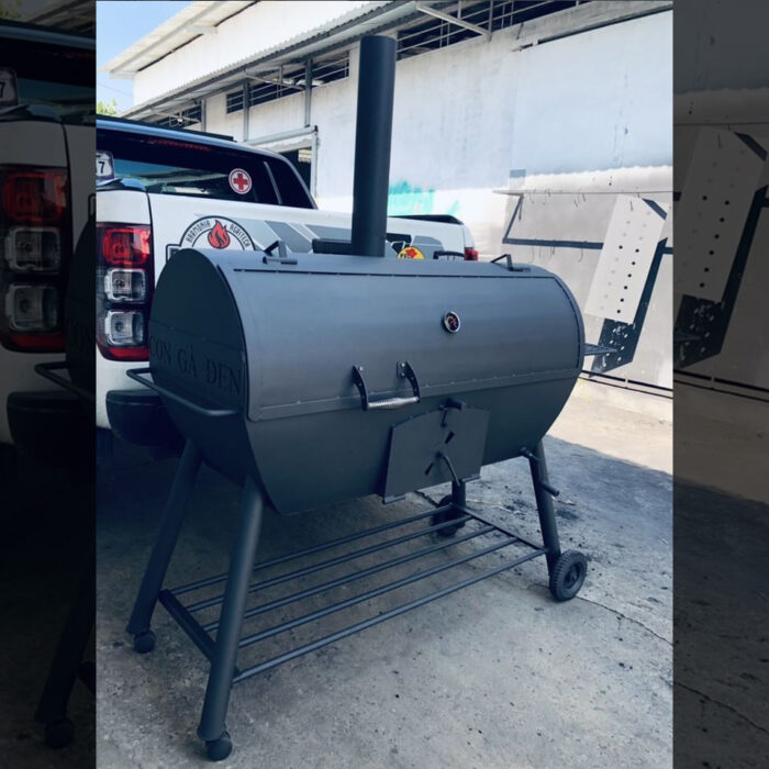 Lò Nướng Than Tách Khói 250L - Hình ảnh 3