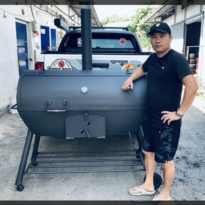 Lò Nướng Than Tách Khói 250L - Hình ảnh 2