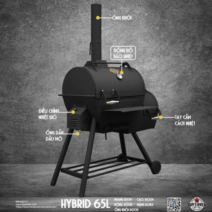 lò hybrid 65L.