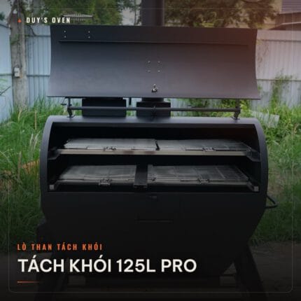 Lò nướng than tách khói 125L Pro