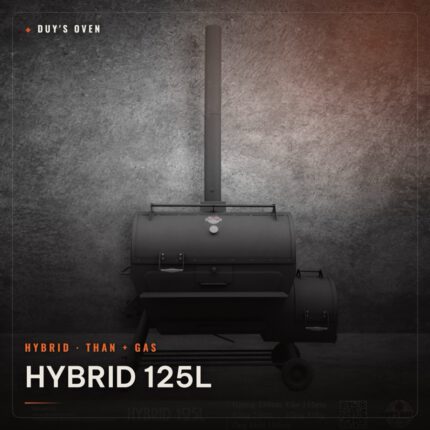 Lò Nướng Than Tách Khói Hybrid 125L