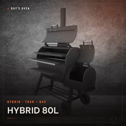 Lò nướng than tách khói Hybrid 80L