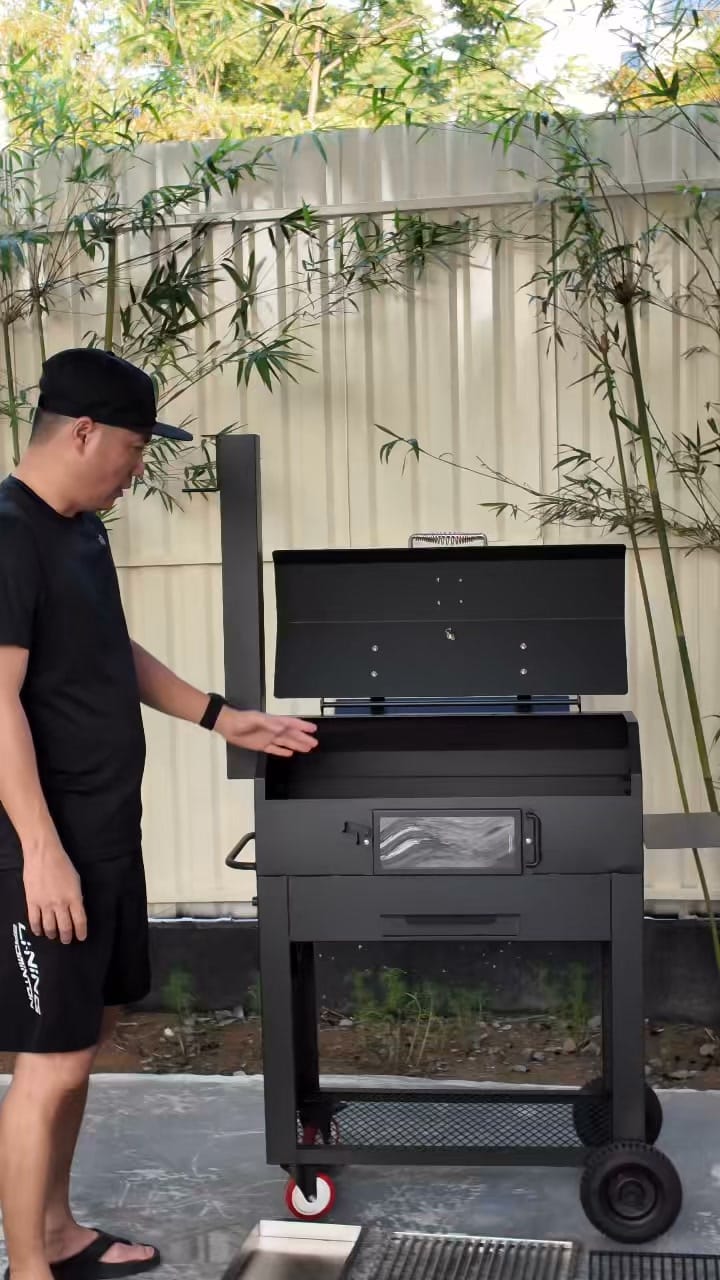 Lò nướng than tách khói 85L