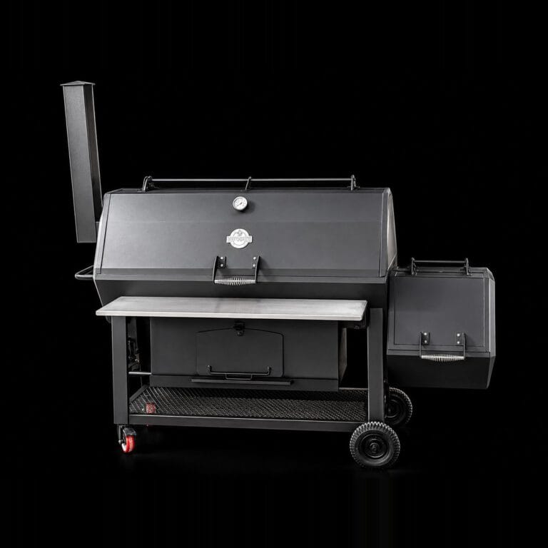 Lò Xông Khói Hybrid Đa Giác — ống khói vuông, buồng đốt lệch bên phải