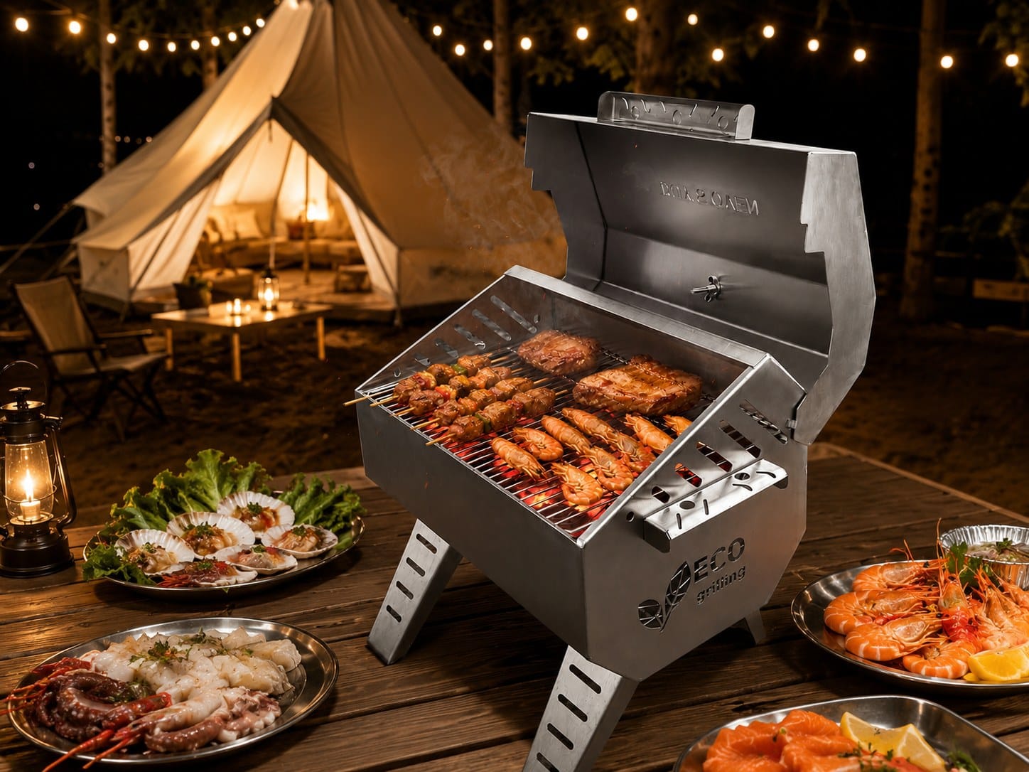 Lò Eco Inox glamping