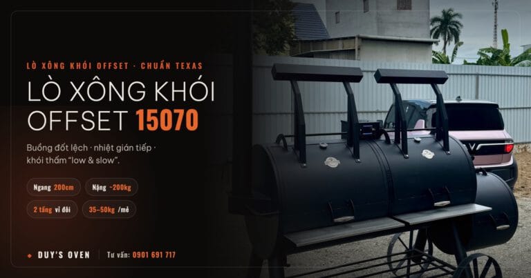 Sườn bò mềm rục, ngấm khói tới tận lõi — mà không một vết cháy khét 🔥