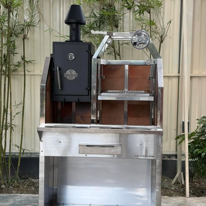 Lò nướng than kiểu Agrentina Hybrid
