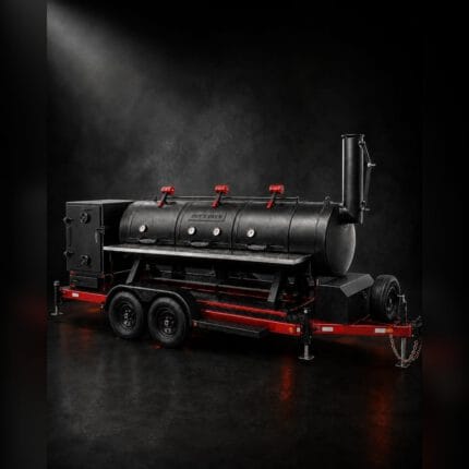 Offset Smoker 750 Gallon Trailer
